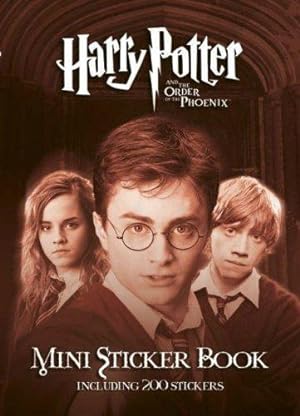Bild des Verkäufers für Harry Potter and the Order of the Phoenix: Mini Sticker Book zum Verkauf von WeBuyBooks