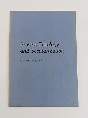 Bild des Verkufers fr PROCESS THEOLOGY AND SECULARIZATION zum Verkauf von Second Story Books, ABAA