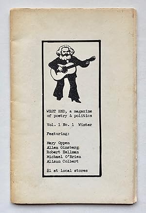 Seller image for West End - Volume 1, Number 1, Winter 1971 for sale by George Ong Books