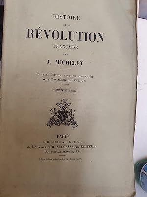 Image du vendeur pour Histoire de Rvolution franaise - Tomes 1  9- pice mis en vente par Les Kiosques