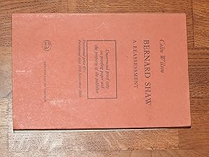 Immagine del venditore per Bernard Shaw: A Reassessment *PROOF COPY* venduto da Westmoor Books