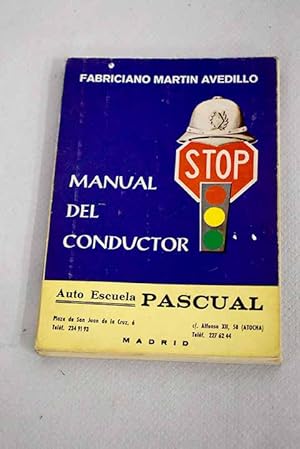 Seller image for Manual del conductor for sale by Alcan Libros
