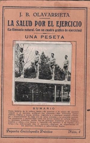 Imagen del vendedor de LA SALUD POR EL EJERCICIO (La Gimnasia natural, con un cuadro grfico de ejercicios) a la venta por Librera Torren de Rueda