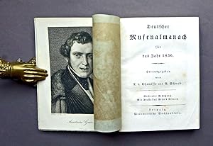 Bild des Verkufers fr Deutscher Musenalmanach fr das Jahr 1836. Siebenter Jahrgang. Mit Anastasius Grn's Bildnis. zum Verkauf von Versandantiquariat Wolfgang Petry