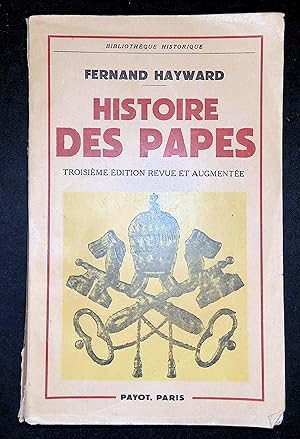 Image du vendeur pour Histoire des papes mis en vente par LibrairieLaLettre2