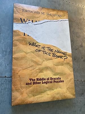 Seller image for What Is The Name Of This Book? for sale by PAPPINFUSS Books