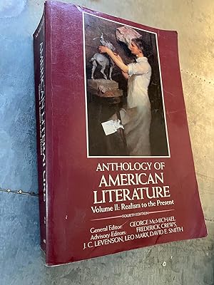 Seller image for Anthology of American Literature Vol. 2 : Realism to the Present for sale by PAPPINFUSS Books