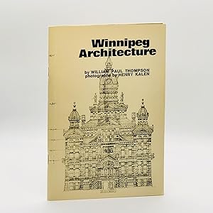 Seller image for Winnipeg Architecture for sale by Black's Fine Books & Manuscripts