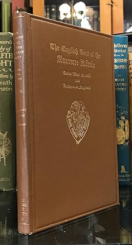 Imagen del vendedor de The English Text of the Ancrene Riwle, Edited from cotton MS. Titus D. xviii Together with the Lanhydrock Fragment Bodleian MS. Eng. th. c. 70. [Early English Text Society, Original Series No. 252] a la venta por CARDINAL BOOKS  ~~  ABAC/ILAB