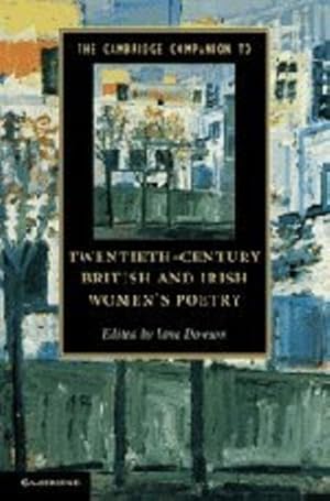 Seller image for The Cambridge Companion to Twentieth-Century British and Irish Women's Poetry (Cambridge Companions to Literature) [Hardcover ] for sale by booksXpress