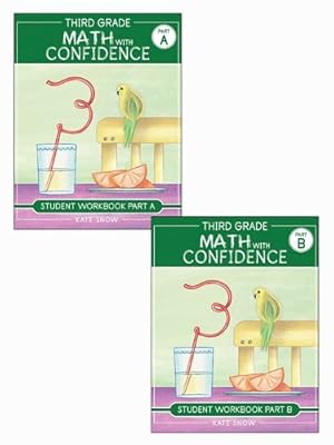Immagine del venditore per Third Grade Math with Confidence Student Workbook Bundle by Snow, Kate [Paperback ] venduto da booksXpress