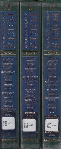 Bild des Verkufers fr Poets : American and British:3 Volumes zum Verkauf von Robinson Street Books, IOBA