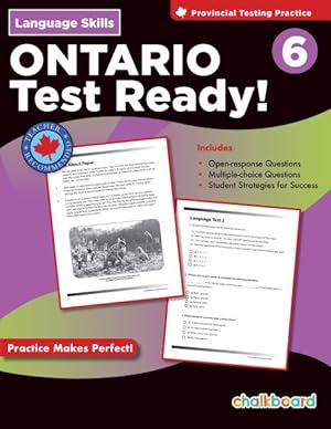 Bild des Verkufers fr Eqao Test Ready Language Skills Grade 6 zum Verkauf von GreatBookPrices