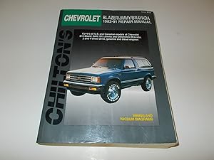 Image du vendeur pour Chilton's Chevrolet Blazer/ Jimmy/ Bravada, 1982-91 Repair Manual mis en vente par Paradise Found Books