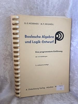 Bild des Verkufers fr Boolesche Algebra und Logik-Entwurf. zum Verkauf von Antiquariat Jochen Mohr -Books and Mohr-