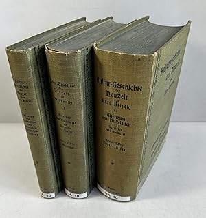 Bild des Verkufers fr Kulturgeschichte der Neuzeit : Vergleichende Entwicklungsgeschichte der fhrenden Vlker Europas und ihres sozialen und geistigen Lebens. Band I, II/1 und II/2. zum Verkauf von Antiquariat Bookfarm