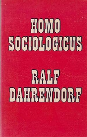 Seller image for Homo Sociologicus for sale by WeBuyBooks