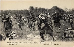 AK Schlacht an der Marne 1914, vor Louppy-le-Chateau