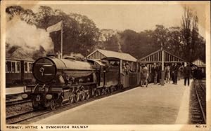 Ansichtskarte / Postkarte New Romney Kent England, Hythe and Dymchurch Railway
