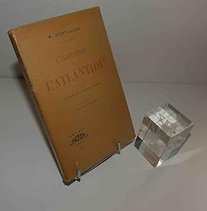 L'histoire de l'Atlantide illustrée de 4 cartes coloriées. Troisième édition. Éditions Adyar. 1924.