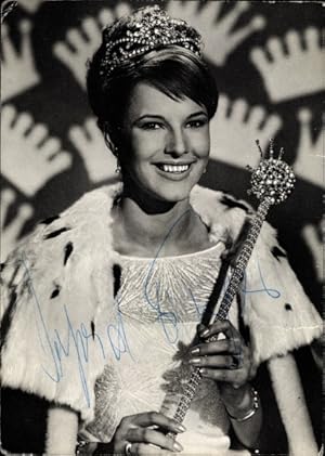 Ansichtskarte / Postkarte Model Ingrid Finger, Miss International 1965/66