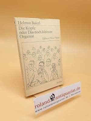 Bild des Verkufers fr Die Kpfe oder das noch kleinere Organon ; Geschichten zum Verkauf von Roland Antiquariat UG haftungsbeschrnkt