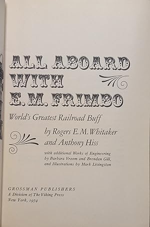 All Aboard with E.M. Frimbo