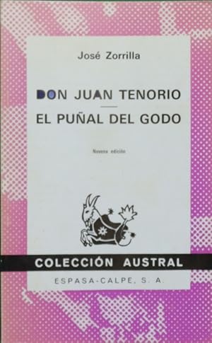 Imagen del vendedor de Don Juan Tenorio; El pual del godo a la venta por Librera Alonso Quijano