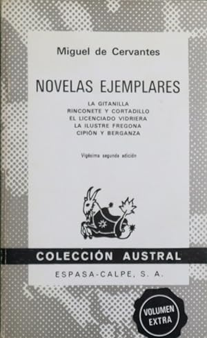 Imagen del vendedor de Novelas ejemplares a la venta por Librería Alonso Quijano