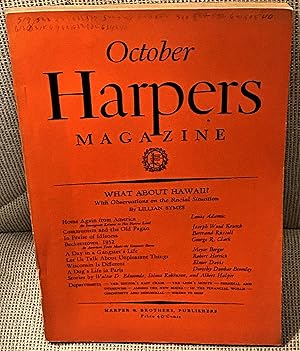 Imagen del vendedor de Harper's Magazine October 1932 a la venta por My Book Heaven