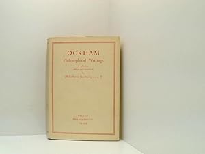 Immagine del venditore per Ockham - Philosophical Writings - a Selection Edited and Translated by Philotheus Boehner, O, F, M, venduto da Book Broker