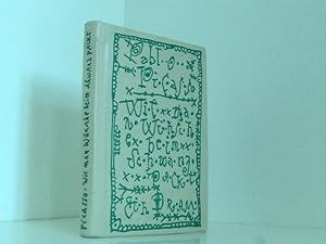 Bild des Verkufers fr Wie man Wnsche beim Schwanz packt. Ein Drama. Aus dem Franzsischen von Paul Celan. zum Verkauf von Book Broker