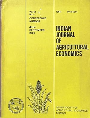 Seller image for Indian Journal of Agricultural Economics Vol. 64 No. 3 for sale by Majestic Books
