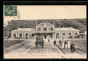 Ansichtskarte Etretat, La Gare, vue exterieure