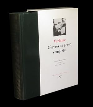 Imagen del vendedor de Oeuvres en prose compltes [comprenant :] Louise Leclercq - Le Poteau - Madame Aubin - Pierre Duchatelet - Les Mmoires d'un veuf - Histoires comme a - L'Obsesseur - Conte pdagogique - La Goutte - Gosses - Mes hpitaux - Souvenirs - Bnfices - Le Diable - Chronique de l'Hpital - Souvenirs d'un messin - Mes prisons - Quinze jours en Hollande - Onze jours en Belgique - De profundis - Autobiographie - Ma candidature - Un tour  Londres - Souvenirs sur Leconte de Lisle - Sjour en Angleterre - Confessions - Croquis en Belgique - Enfance chrtienne - Les Potes maudits - Articles et Prfaces - Les Hommes d'aujourd'hui - Confrences - Voyage en France par un Franais - Vieille ville - Nos Ardennes - etc. a la venta por Babel Librairie