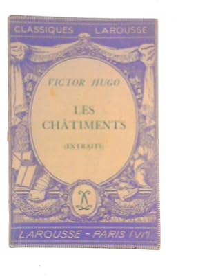 Seller image for Les Chatiments for sale by World of Rare Books