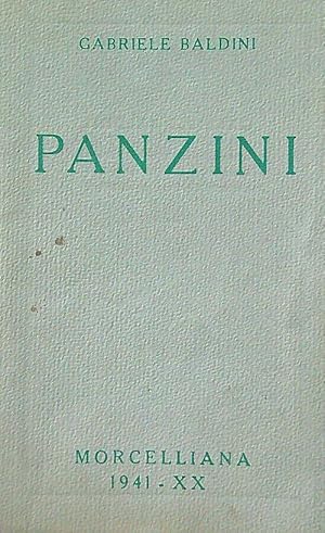 Bild des Verkufers fr Panzini zum Verkauf von Librodifaccia