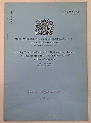 Landing Transition Paths which Optimise Fuel, Time or Dispance for Jet-Lift VTOL Transport Aircra...