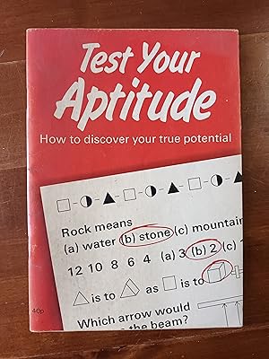 Seller image for Test Your Aptitude for sale by Giroscope Books