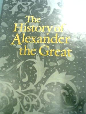 Seller image for The History of Alexander the Great for sale by World of Rare Books