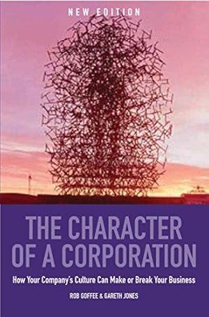 Seller image for The Character Of A Corporation for sale by WeBuyBooks