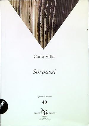 Bild des Verkufers fr Sorpassi zum Verkauf von Librodifaccia