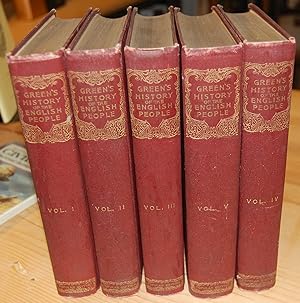 History of the English People (5 volumes)