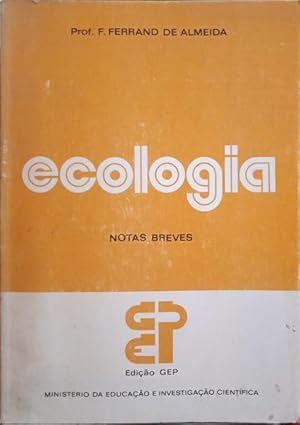 Imagen del vendedor de ECOLOGIA, NOTAS BREVES. a la venta por Livraria Castro e Silva