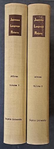 Seller image for Japanese Language Patterns, a structural approach [2 volumes] for sale by Librairie de l'Avenue - Henri  Veyrier