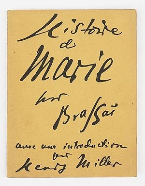 Image du vendeur pour Histoire de Marie mis en vente par Librairie-Galerie Emmanuel Hutin