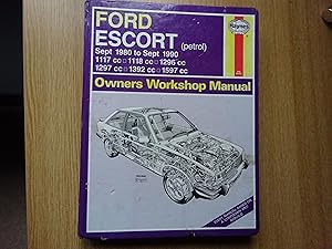 Imagen del vendedor de Ford Escort (Petrol) Owners Workshop Manual Sep1980 - Sep 1990 a la venta por J R Wright