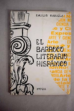 Imagen del vendedor de El barroco literario hispnico a la venta por Alcan Libros