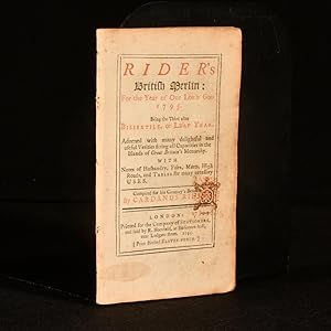 Seller image for Rider's British Merlin: For the Year of Our Lord God 1795. Being the Third after Bissextile, or Leap Year. for sale by Rooke Books PBFA