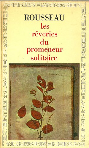 Image du vendeur pour Les Reveries Du Promeneur Solitaire mis en vente par Ammareal